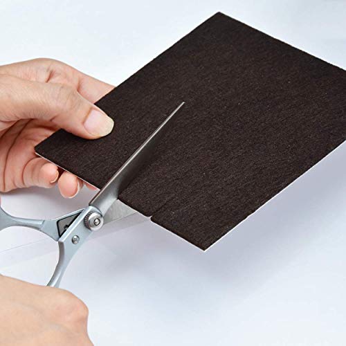 Furniture Felt Pads, 8 Pack, Self Adhesive, Cut to Any Size, 2 Colors