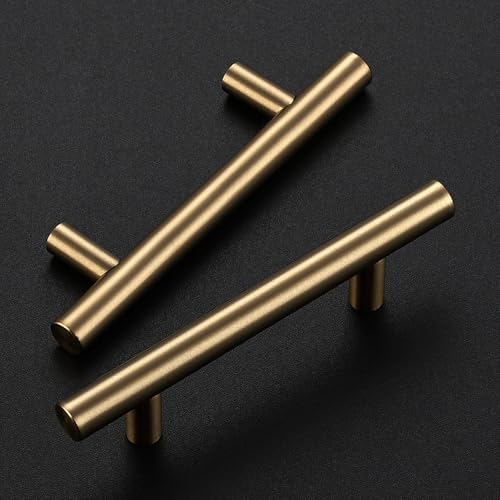 Ravinte Cabinet Handles,5" Length,3" Hole Center,Champagne Bronze,30 Pack - color: Champagne Bronze