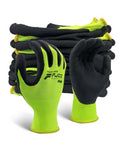 Foam Latex Coated Work Gloves for Men Women - size: Large