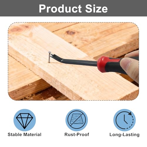 Heavy Duty Staple Remover, Red, 1 Pack - color: Red