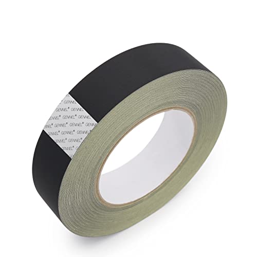 1in x 100ft (25mm x 30M) Acetate Cloth Insulation Tape Black - size: 25mm