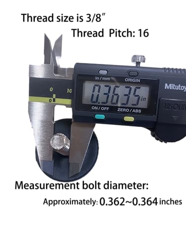 1.5" Base Furniture Levelers,#304 Stainless Steel 3/8-16 Bolt- Pack of 8 | Heavy Duty Adjusting Foot| 1" Adjustable Furniture Legs,Table Levelers. Low Profile - size: 3/8" Bolt, Pack of 8 without nut