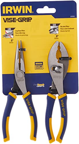 IRWIN VISE-GRIP Pliers Set, 2-Piece (2078702), Blue