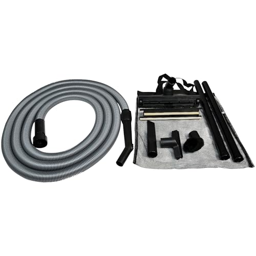 Cen-Tec Systems Wet/Dry Shop Vacuum 16 Ft. Hose Kit with Accessories and Squeegee Tool - size: 16 Ft. Hose