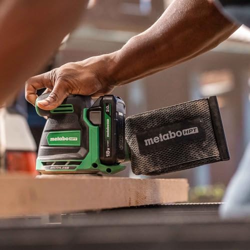 Metabo HPT Cordless Random Orbital Sander, 18V 6 Speed, SV1813DAQ4