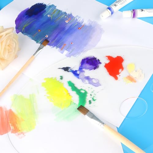 Tamaki 2 Pack Acrylic Paint Palette, Paint Pallet 9.8 x 5.9 Inch - size: 9.8 x 5.9 inch