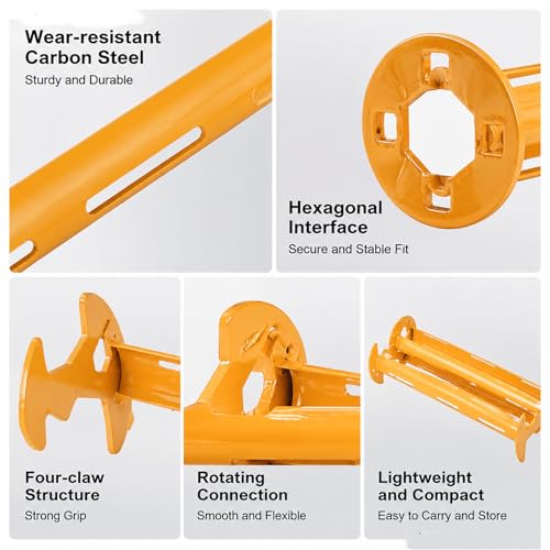 2PCS Multifunctional Sink Faucet Wrench Set,11-in-1 Basin Tool for Tight Spaces, 4-Jaw Hex Plumbing Installer for Home Maintenance, Practical Tools for Men (Yellow) - color: Yellow