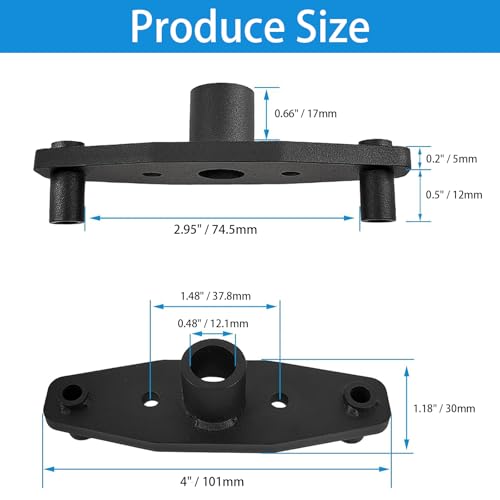 Dowel jig Kit Floating Shelf Bracket Drill Guide Woodworking for Straight Hole 1/2 Inch Drill Bit Self Centering Doweling Drill Jig for Invisible Shelf Brackets Hardware