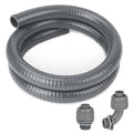Electrical Conduit Kit 3/4" 4ft, AC Whip Kit, Liquid-Tight PVC Conduit - size: 3/4inch 4ft