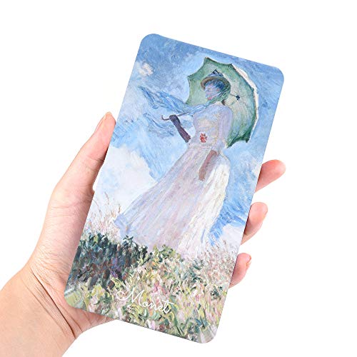 qianshan 40Pcs Empty Half Pans Watercolor Tin Palette with Magnetic Stripe - color: Monet