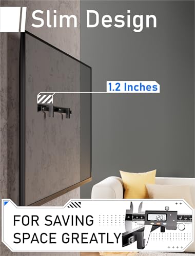 KAMIWI No Stud No Drill TV Wall Mount for 22-55 Inch Smart TVs up to 100lbs - size: For 22-55'' TVs