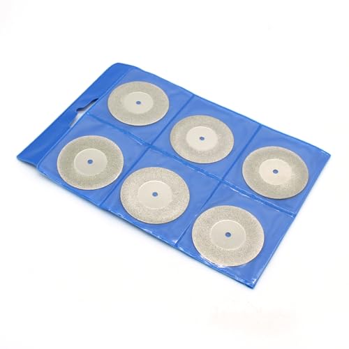 TEMO 10p 1-1/2" Solid Diamond Cutoff Wheel Saw Disc for Dremel Rotary Tool - size: 1.5" Solid