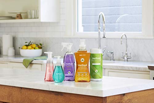 Method Daily Wood Cleaner, Plant-Based Formula that Cleans Shelves, Tables, and Other Wooden Surfaces While Removing Dust & Grime, Almond Scent, 828 ml Spray Bottles, Packaging May Vary (Pack of 2) - size: 28 Fl Oz (Pack of 2)