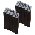 Sanding Sponge 220 Grit Sanding Block - Drywall Sanding Block for Wood | 10 Pcs Fine Grit Sanding Sponges For Drywall, Wood And Metal, Sandpaper Block Spong - size: 220 Grit