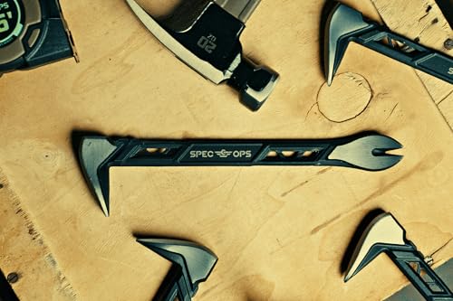 Spec Ops Tools Nail Puller Cats Paw Pry Bar for Prying, Demolition & Nail Pulling, High-Carbon Steel, 8, 10 & 11 Inch Combo Pack - size: 8/10/11 in Claw Bar