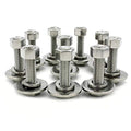 Bolt Fullerkreg 5/16-18x1-1/4 Hex Head Screws Bolts & Nuts Kit - size: (10 Sets) 5/16x1-1/4"