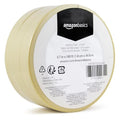 Amazon Basics Low Tack Masking Tape, General Purpose, Hand Tearable, Removes Easily, for Labeling, 0.7 inch x 180 feet, Beige, 3-Pack - size: 0.7 Inch by 180 Feet