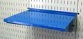 Wall Control Shelf 12in Deep Pegboard Shelf Assembly Pegboard and Slotted Tool Board - Blue - color: Blue