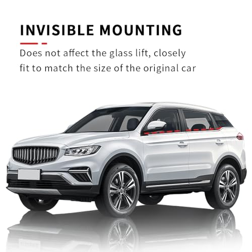 13Ft V-Shape Car Window Weather Stripping with Adhesive Backing