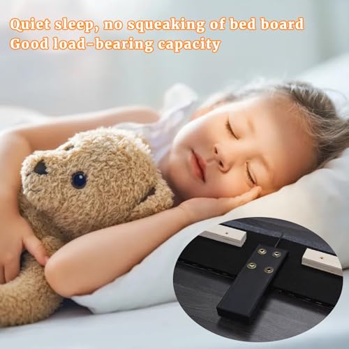 2 Pcs Bed Frame Legs Replacement Parts Bed Feet Furniture Support Leg Reinforcement Kit for Wooden Beds Table Cabinet Sofa Bolt-On Direct Replacement Straight Leg Replace Part Not Plastic Black 4inch - size: 4in