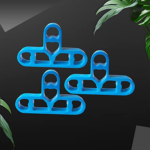 JINYO 3/8 inch 100pcs 10mm Bricklaying Spacer Tile Spacer Blue Color Tile Leveling Clips Masonry Paving Spacer Mortar Pointing Spacer Glass Window Spacer Bathroom Ceramic Spacer - color: Blue