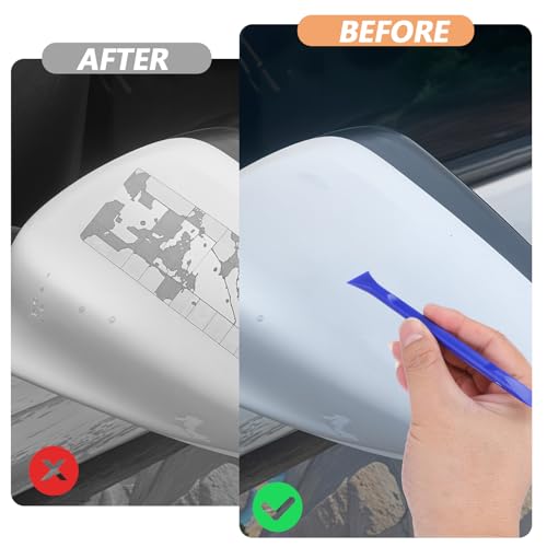 18 Pcs Non-Scratch Plastic Scraper, Cleaning Tool Crevice Cleaning Tool Multi-Purpose Label Scraper Remover Tools for Paint, Stickers Label, Oil Stains, Tight Spaces, Crevices (Black, Blue, Orange)