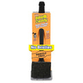 Scrub Daddy BBQ Daddy Grill Brush for Outdoor Grill - Bristle Free Grill Brush with Steel Grill Scraper + Scrub Brush - Temperature Controlled Scrubbing Power for Grill Cleaning (1 Count) - style: BBQ Daddy