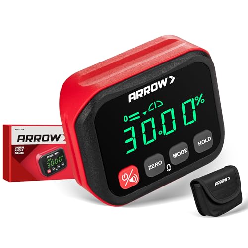 ARROW Digital Angle Gauge, ±0.1° Accuracy