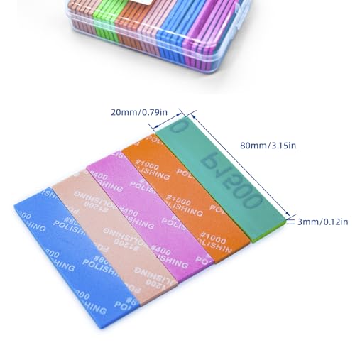 30Pcs Sanding Sponge Set, 400-1500 Grit Wet Dry Sanding Blocks