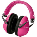 Kids Noise Canceling Headphones - 33 dB (2K Hz) - Ear Protection Earmuffs | Vanderfields' earmuffs protect child's hearing with certified noise-cancellation, soft ear cushions, and adjustable headband - color: Pink