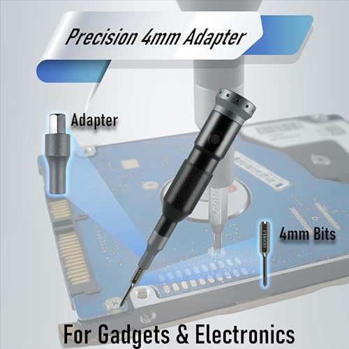 39in1 Screwdriver Set with 1/4 In and 4mm Magnetic Bit Holder