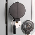 Door Knob Lockout Device Cover to Disable Doorknob/Faucet/Water Valve Hose Door Handle Temporary Lock for Bedroom Door from Outside Lock Door Handle Without Drilling Black