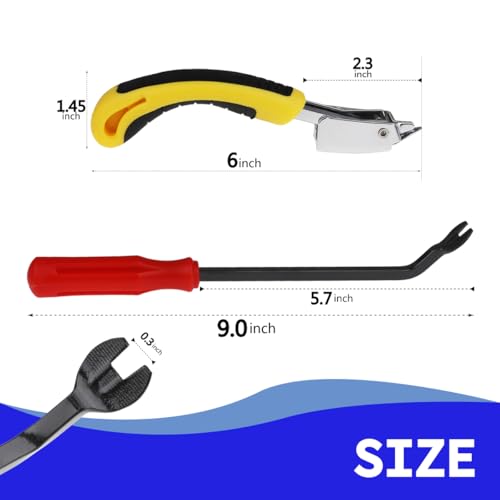 Upholstery Staple Remover Heavy Duty Staple Puller for Removing Carpet