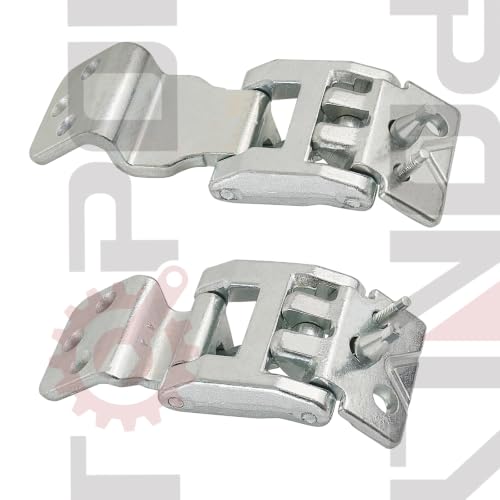Rear Door Hinge Set 180 Degree Upper&Lower for 2015-2026 Ford Transit - size: 180°-Right Side