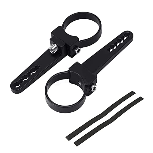 Tube Clamps Mounting Brackets for LED Bar Work Lights Fog Lights - Fit 2" Bull Bar, 2pcs - size: 2"