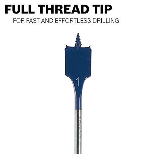 BOSCH DLSB1013 1 in. x 16 in. Daredevil Extended Length Spade Bit - size: 1 X 16"