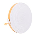 Kikerike Self Adhesive Foam Tape Weatherstrip 1/2in x 1/8in x 13Ft High Density Foam Insulation Strips Seal Weather Stripping with Strong Adhesive for Door and Window Sound Isolation Soundproofing - size: 1/2in x 1/8in x 13Ft