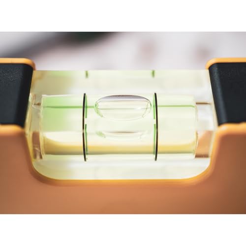 HARFINGTON 6pcs Small Cylindrical Bubble Level Vials 9.5x30mm PMMA Mini Horizontal Bubble Spirit Level Measuring Layout Tools for RV TV Picture Frame Hanging Tool Leveler - size: 9.5x30mm