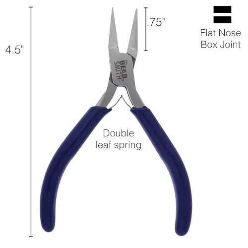 The Beadsmith Flat Nose Pliers, Economy Line - style: Flat Nose
