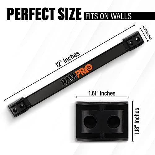 12" Magnetic Tool Holder Strip - A Tool Magnet Bar for Garage Organization, Shop Organization, and Workbench Accessories, Best Father's Day Gift, Easy To Install in Workshop, Mounting Screws Included. - style: 4 Pack