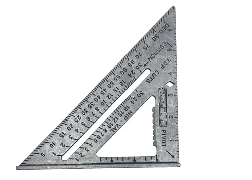 SWANSON Tool Co S0101 7 Inch Speed Square, Blue - size: 7 inch, style: 7" Speed Square