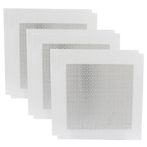 6Pcs Drywall Repairs Patch,6 x 6 Inch Drywall Repair Kit, Self Adhesive Wall Hole Repair Kit for Damaged Drywall or Ceiling - size: 6 x 6 Inch