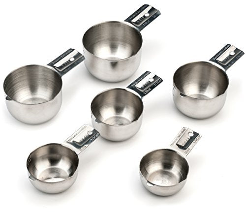 Hudson Essentials Stainless Steel Measuring Cups Set (6 Piece Set) - size: 6 Piece Set