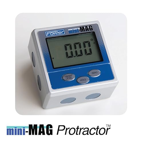 Fowler 54-422-450-1, Mini-Mag The Original Protractor 2.375 x 2.375 x 1.375"