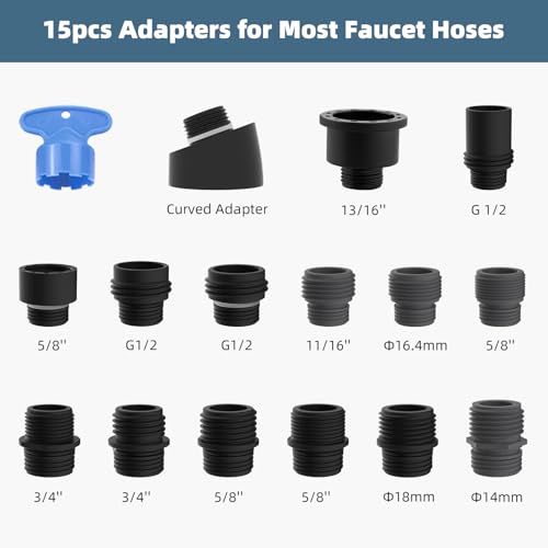 Universal Kitchen Faucet Head Replacement, 3 Modes Spray, Oil-Rubbed Bronze - color: Oil Rubbed Bronze, style: 1.8 Gallon Per Minute
