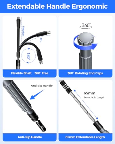 Precision Screwdriver Set, SOONAN 150 in 1 Electronics Tool Kit with 120 Bits Magnetic Screwdriver Set & 30-Bit Magnetic Set Handy Repair Tool for Computer Phone Watch Camera Laptop, Blue - size: 150-IN-Blue
