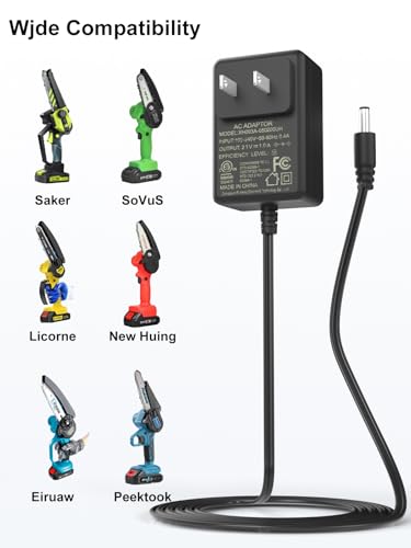21V 1A Mini Chainsaw Battery Charger 21V 20V Power Tools Charger