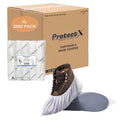 ProtectX White Disposable Shoe & Boot Covers, XL Extra Large, 2000-pack (1000 pairs), Waterproof, Slip Resistant, Durable CPE Plastic, Fits up to Men's 14 US Size and All Women's US Size Shoes - size: White CPE X-Large 2000PK