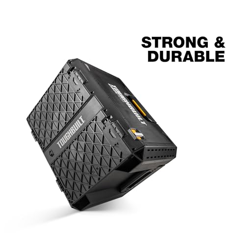 ToughBuilt StackTech XL Stackable Tool Box with Lock and Removable Tray - size: X-Large