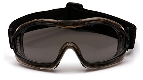 Low Profile Chemical Splash Goggles, Gray Anti-Fog Lens - color: Gray Anti-fog Lens